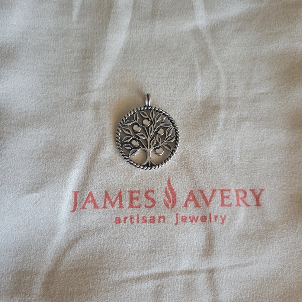 Retired James Avery Tree Of Life Pendant